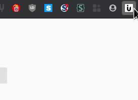 Extension popup with embedded alert()